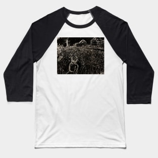 Edge of the abyss Baseball T-Shirt